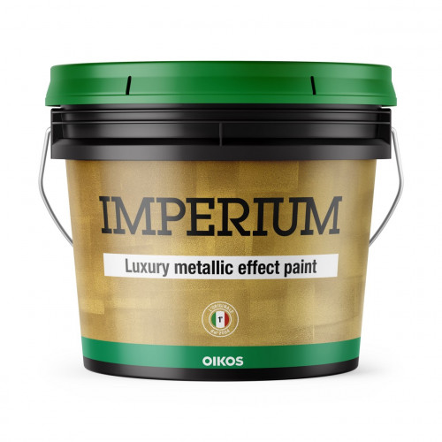 Oikos Imperium прочная краска с эффектом металла Oikos Imperium прочная краска с эффектом металла